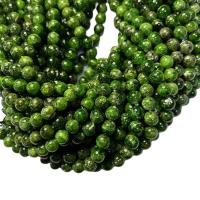 Diopside Beads, Round, polished, DIY, 8mm Approx 38 cm 