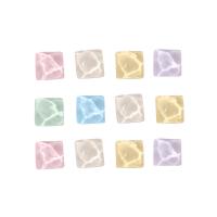 Fashion Resin Cabochons, Square, DIY Approx 