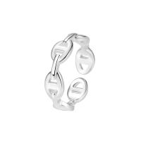 Стерлингового серебра кольцо, 925 пробы, Регулируемый & ювелирные изделия моды & Женский, Много цветов для выбора, Ring .5mm,5.7mm, продается PC[