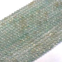 Natürliche grüne Achat Perlen, Grüner Achat, rund, poliert, DIY & verschiedene Größen vorhanden, Länge:ca. 38 cm, verkauft von Strang