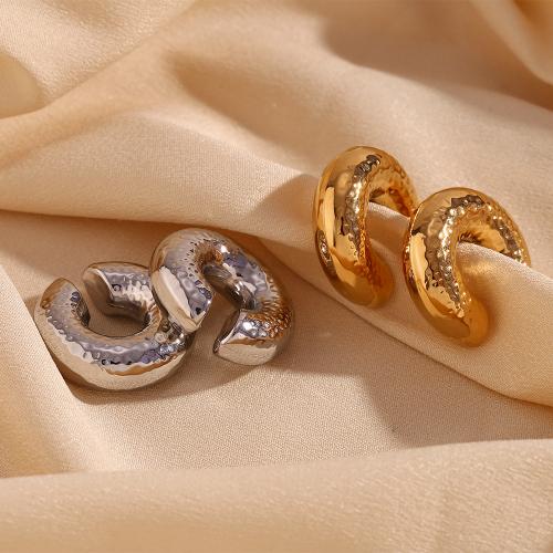 Edelstahl-Ohrclips, 316 L Edelstahl, 18K vergoldet, Modeschmuck & für Frau, keine, verkauft von Paar