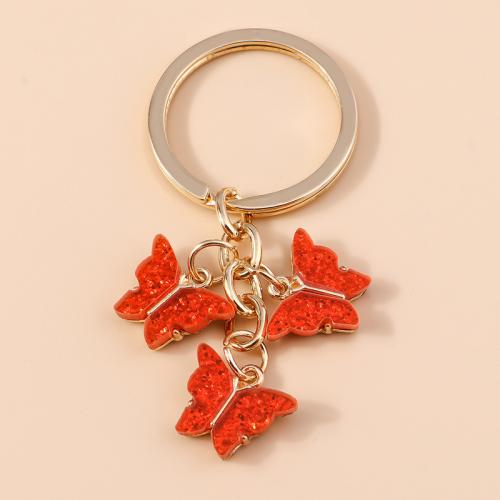 Acrylic Key Chain, with Zinc Alloy, multifunctional & for woman 