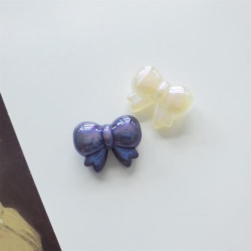Candy Stil Acryl Perlen, Schleife, DIY, keine, 31mm, 100PCs/Tasche, verkauft von Tasche