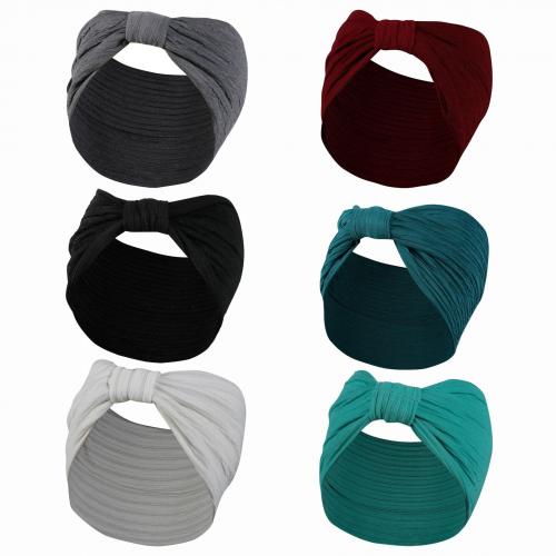 Headband, Polyester, elastic & bowknot design & for woman [