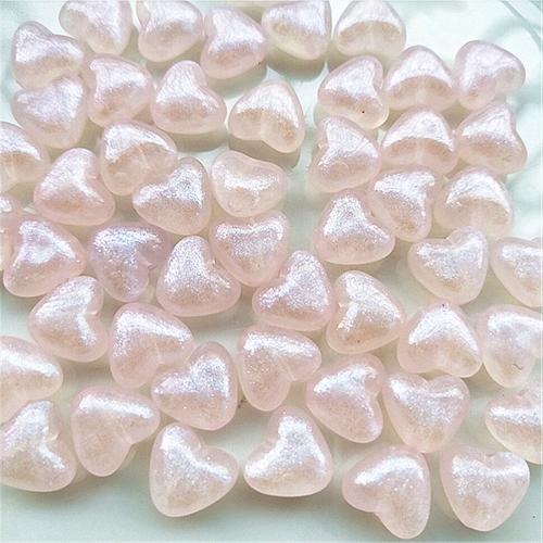 Miracle Acrylic Beads, Heart, DIY 10mm Approx 1.5mm, Approx 1180/PC 