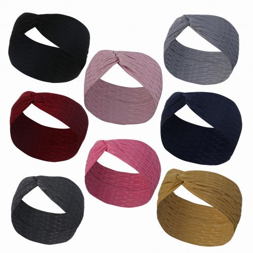 Headband, Polyester, elastic & for woman [