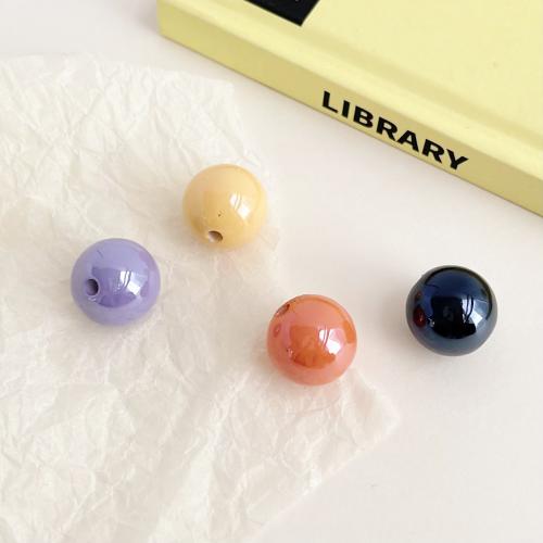 Candy Stil Acryl Perlen, rund, DIY, keine, 16mm, 200PCs/Tasche, verkauft von Tasche