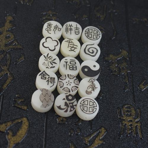 Harz Perlen Schmuck, DIY & verschiedene Stile für Wahl, 12x6mm, 100PCs/Tasche, verkauft von Tasche