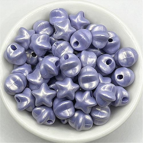 Perles Miracle acryliques, Acrylique, étoile, DIY, plus de couleurs à choisir, 11mm Environ 2.8mm, Environ Vendu par sac