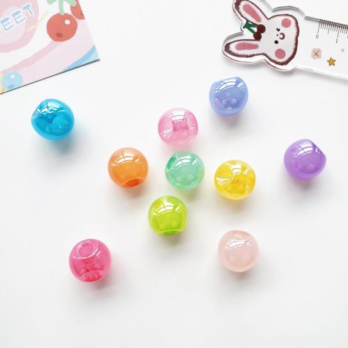 Candy Stil Acryl Perlen, rund, DIY, keine, 19mm, 100PCs/Tasche, verkauft von Tasche