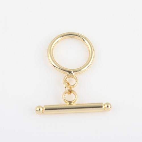 Brass Toggle Clasp, gold color plated, DIY 