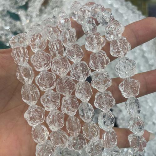 Flower Crystal Beads, DIY, Crystal Clear Approx 38 cm 