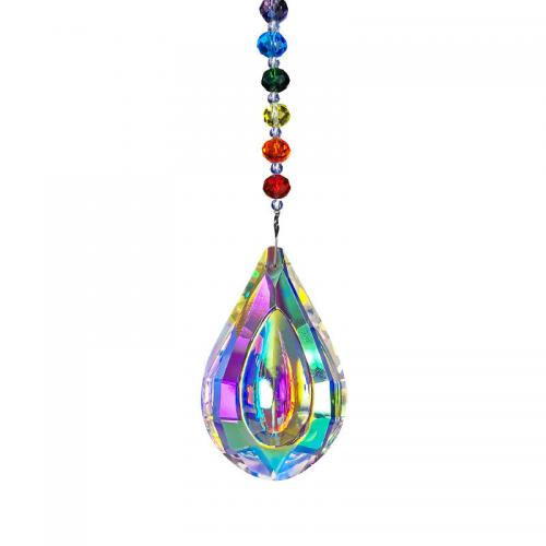 joyas de colgante de cristal de corazón, Gota, Bricolaje & diferentes estilos para la opción, más colores para la opción, Vendido por UD