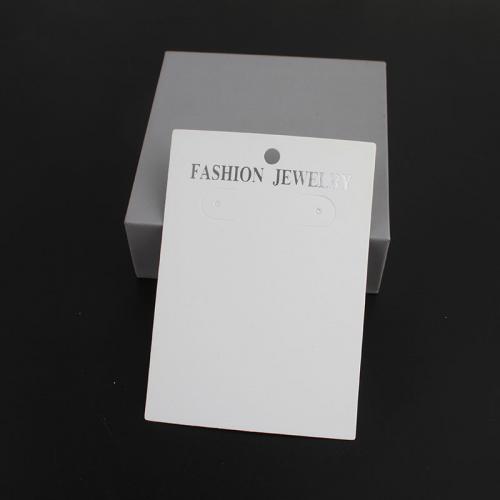 ファッションジュエリー展示カード
, ペーパー, サスティナブル, ホワイト 穴:約 約 200パソコン/バッグ, 売り手 バッグ