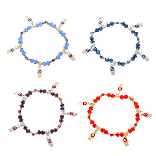 Zinc Alloy Resin Bracelets, with Resin, plated, 4 pieces & fashion jewelry & for woman, multi-colored Approx 18 cm 