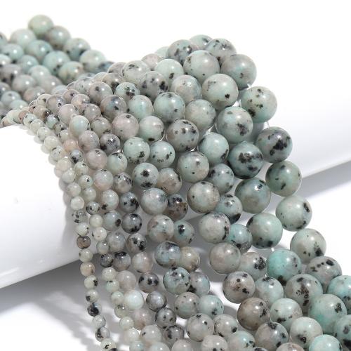 Perles Lotus Jasper , Rond, DIY & normes différentes pour le choix Environ 38 cm, Vendu par brin[