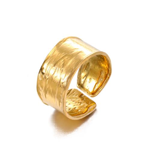 Stainless Steel Finger Ring, 304 Stainless Steel, Vacuum Ion Plating, fashion jewelry & for woman diameter 17mm 