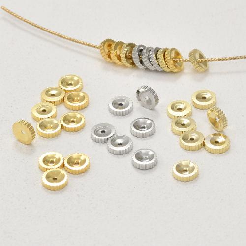 Brass Jewelry Washers, Flat Round, plated, DIY Approx 0.8mm [