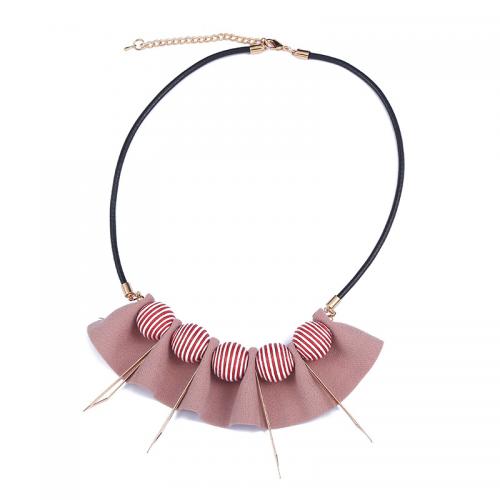 Kunststoff Halskette, mit 304 Edelstahl, Modeschmuck & für Frau, keine, Länge:ca. 48 cm, verkauft von PC