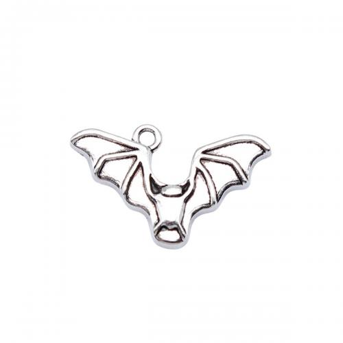Zinc Alloy Animal Pendants, Bat, antique silver color plated, fashion jewelry & DIY 