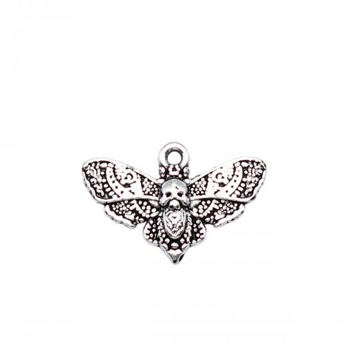 Zinc Alloy Animal Pendants, Insect, antique silver color plated, fashion jewelry & DIY 