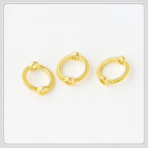 Zinc Alloy Frame Beads, Donut, plated, DIY Approx [