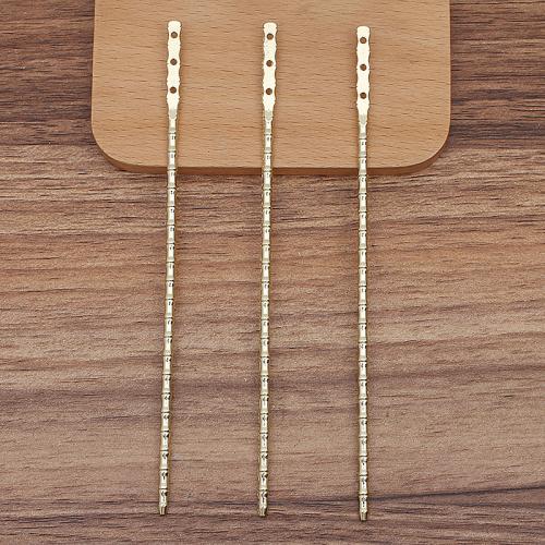 Hair Stick Findings, Zinc Alloy, plated, DIY & for woman 137mm, Approx 