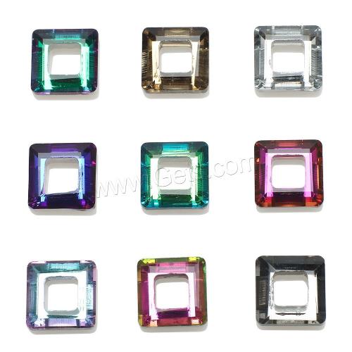 3D Nail Art Decoration, Glass,  Square, DIY Approx 5mm, Approx 