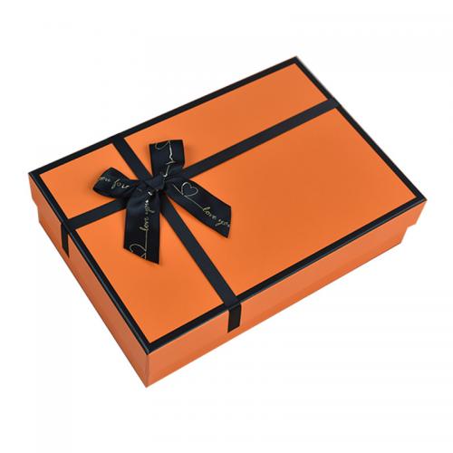 Jewelry Gift Box, Paper, multifunctional orange [