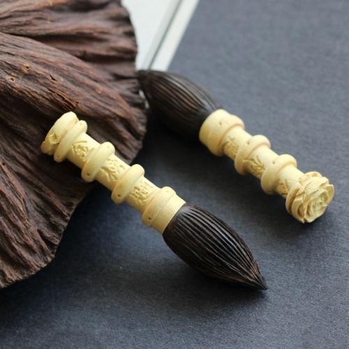 Carved Wood pendants, Самшит, с Черный сандал, Китайская кисть, резной, DIY продается PC[