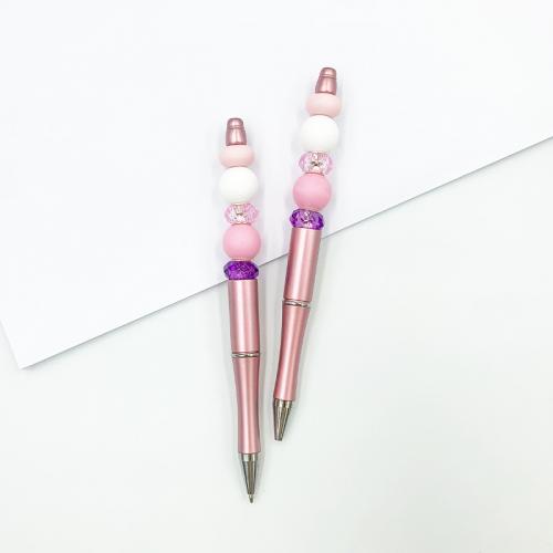 Bolígrafo, Plástico, con silicona, Sostenible, más colores para la opción, 142mm, Vendido por UD