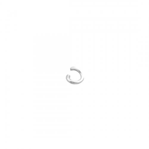 Salto anillo abierto de acero inoxidable, acero inoxidable 304, pulido, Bricolaje & diverso tamaño para la opción, color original, Vendido por UD[
