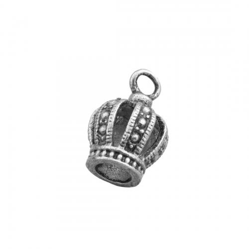 Stainless Steel Crown Pendant, 304 Stainless Steel, polished, fashion jewelry & Unisex, original color Approx 7.5mm [