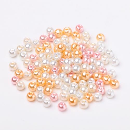 Glass Pearl Beads, DIY mixed colors 