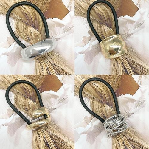 Ponytail Holder, Zinc Alloy, with Polyester, handmade, fashion jewelry & for woman 