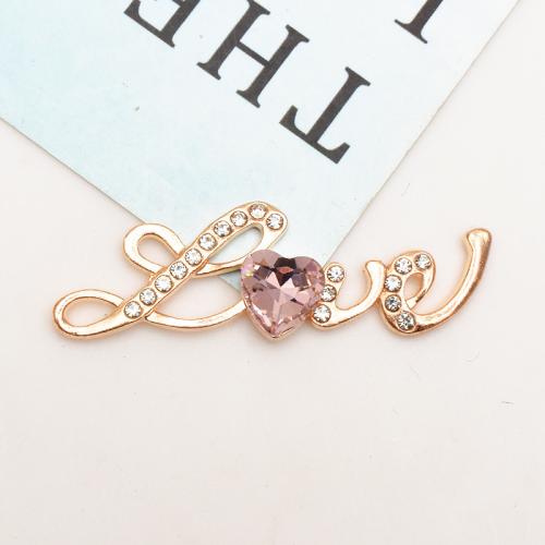 Mobile Phone DIY Decoration, Zinc Alloy, plated, with rhinestone 