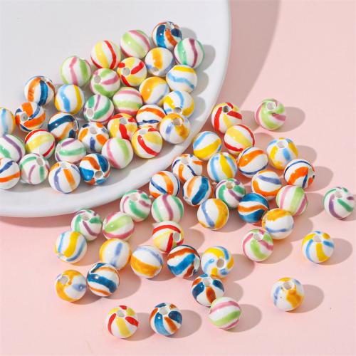 Porcelain Bead, Round, DIY 10mm Approx 3mm [