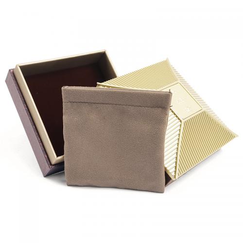 Multifunctional Jewelry Box, Plastic, with Leatherette Paper, dustproof [