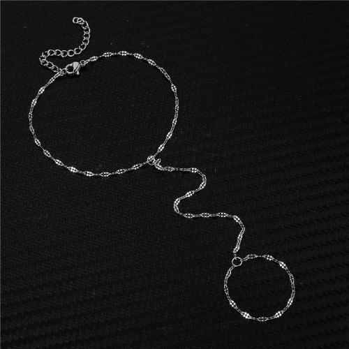 Stainless Steel Anklets Jewelry, 304 Stainless Steel  & for woman 