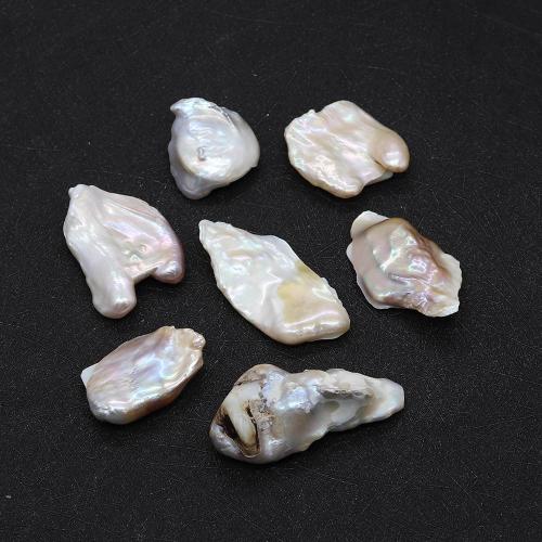 No Hole Cultured Freshwater Pearl Beads, DIY 15-30mm 20-45mm 