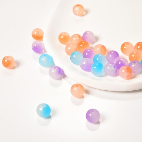 Glass Beads, Round, DIY 8mm 