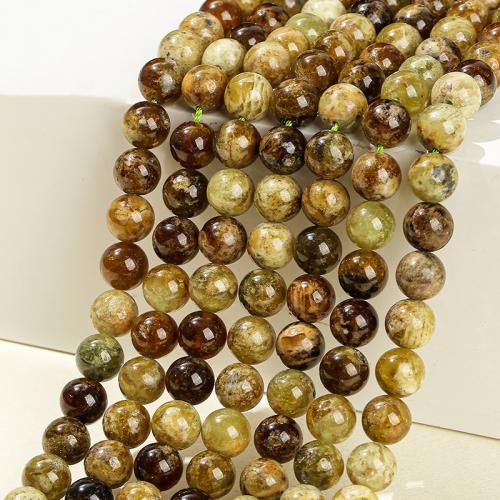 Perles en pierre grenat naturelles, Rond, poli, DIY & normes différentes pour le choix, Vendu par brin