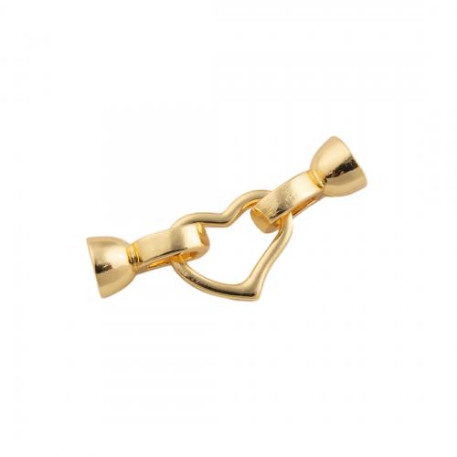 Brass Bracelet Findings, Heart, 14K gold plated, DIY Approx 1mm 
