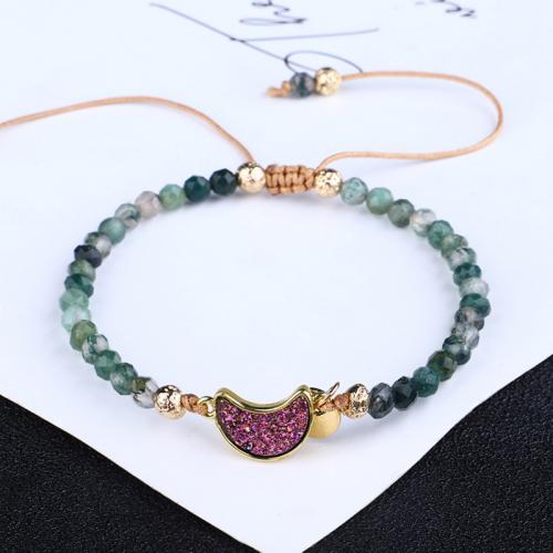 Gemstone Bracelets, handmade, fashion jewelry & for woman Approx 15-30 cm 