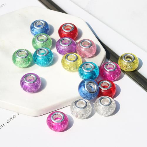 European Harz Perlen, rund, DIY, keine, 9x14mm, Bohrung:ca. 5mm, verkauft von PC[