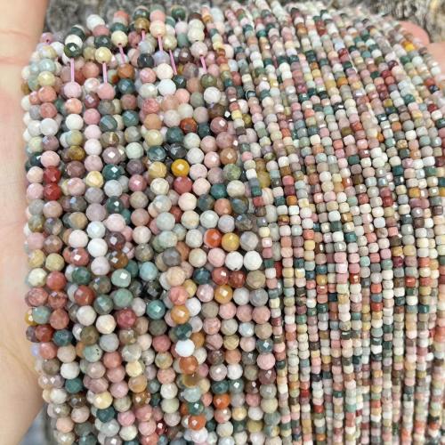 Agate Beads, Alexa Agate, polished & DIY & faceted Approx 38 cm 