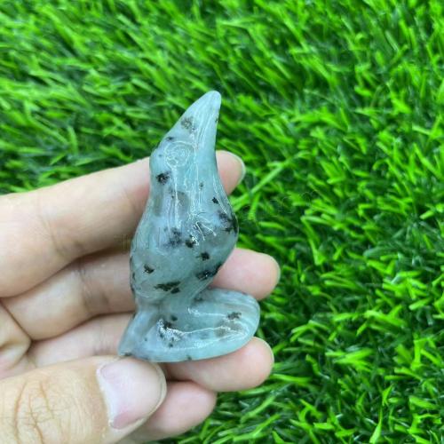 Gemstone Decoration, Natural Stone, Bird, for home and office 50mm 