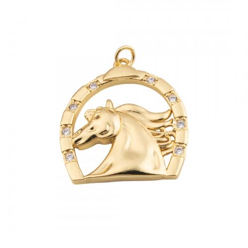 Brass Jewelry Pendants, fashion jewelry & Unisex, golden Approx 3mm 