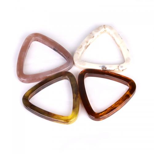 Resin Bracelets, Triangle, fashion jewelry & for woman 10mm, Inner Approx 63mm 
