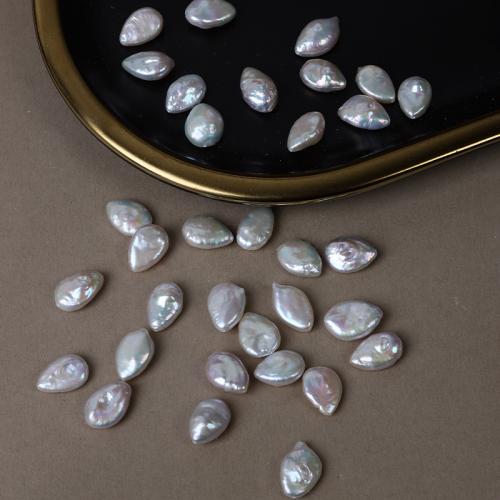 Drop Cultured Freshwater Pearl Beads, Teardrop, DIY white 